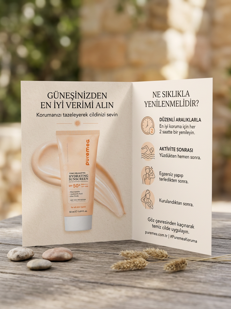 Güneş Kremi Ne Sıklıkla Yenilenmeli?