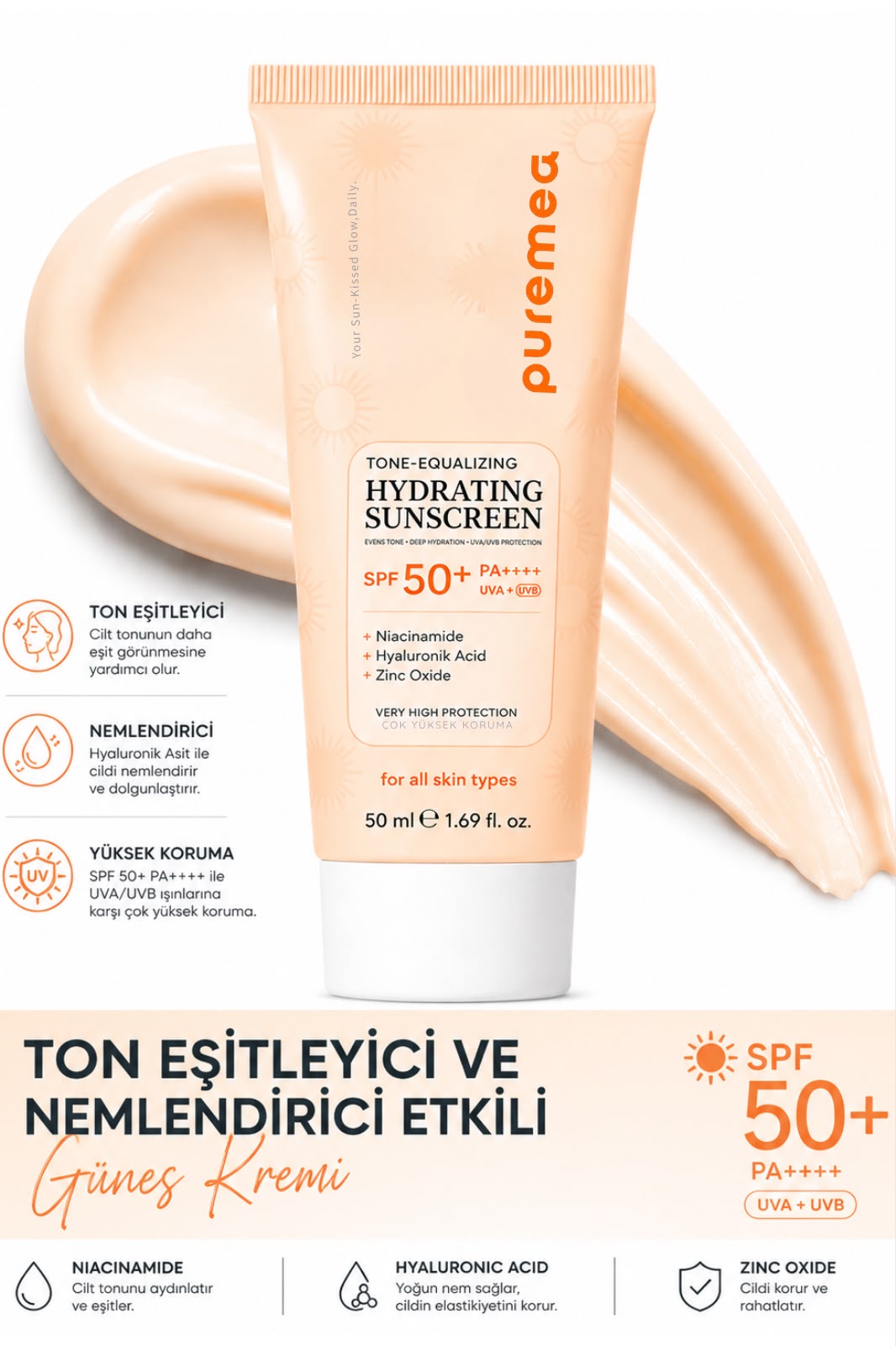 SPF 50 Gunes Kremi