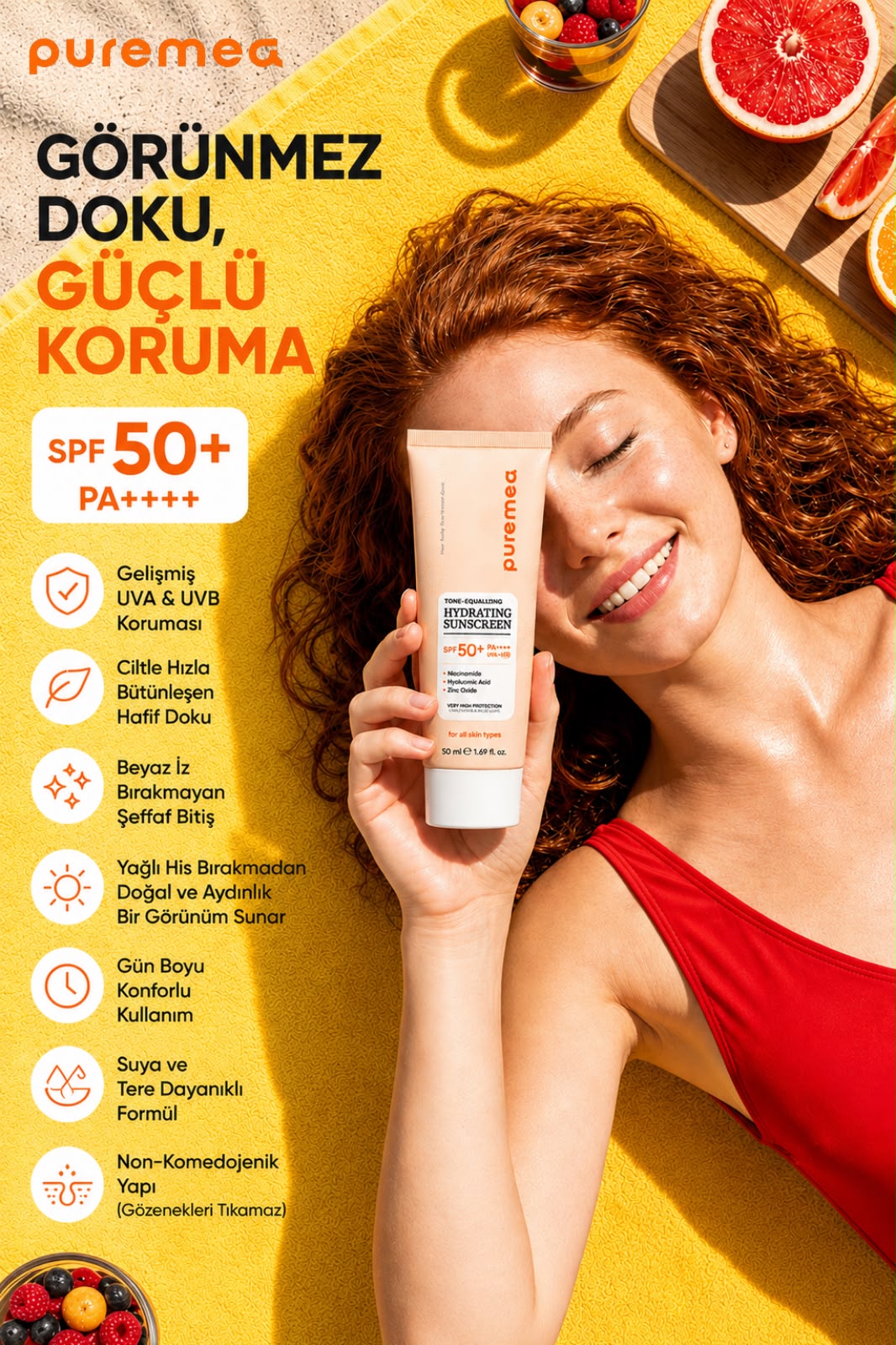 SPF 50 Gunes Kremi